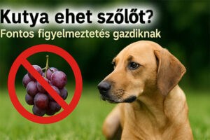 kutya ehet szőlőt?