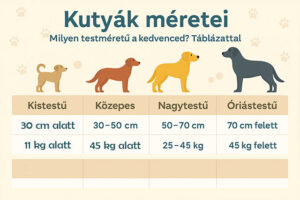 kutya méretek